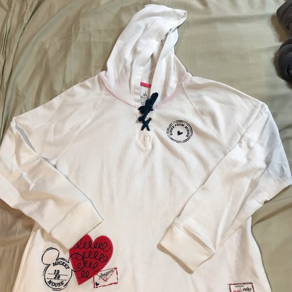 Disney Parks Original Mickey and Minnie Valentine’s Day XOXO Hoodie - Picture 2 of 9